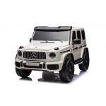 Elektrické autíčko Mercedes Benz G63 AMG XXL 24V 4 x 200W - biele